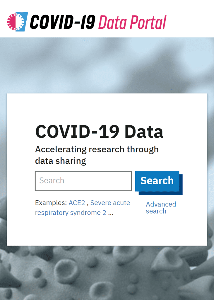 COVID-19 Data: Accelerating research through data sharing